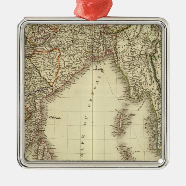 South Asia Metal Ornament (Front)