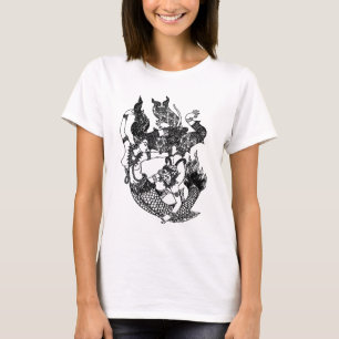 SOUTH ASIAN ART GOD MERMAID T-Shirt