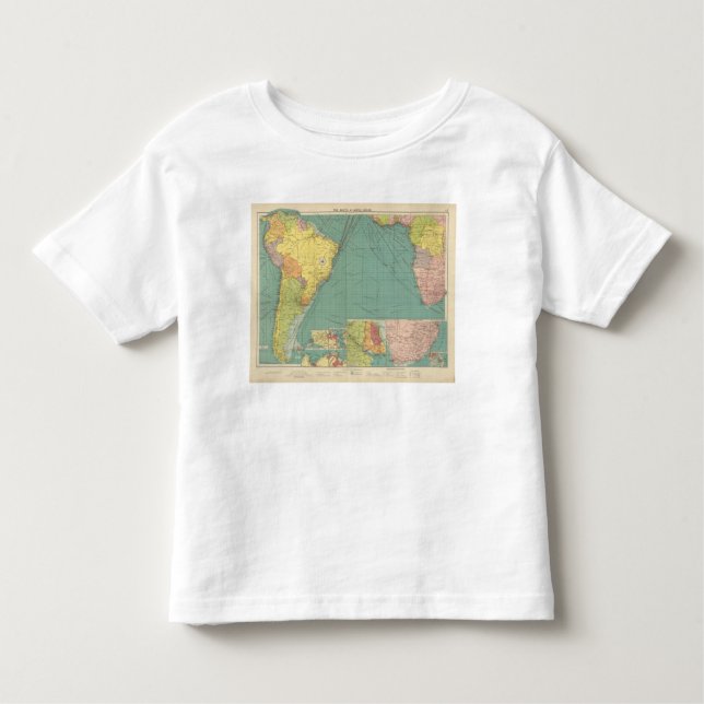 South Atlantic Ocean Toddler T-Shirt (Front)