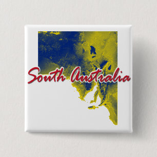 South Australia 15 Cm Square Badge