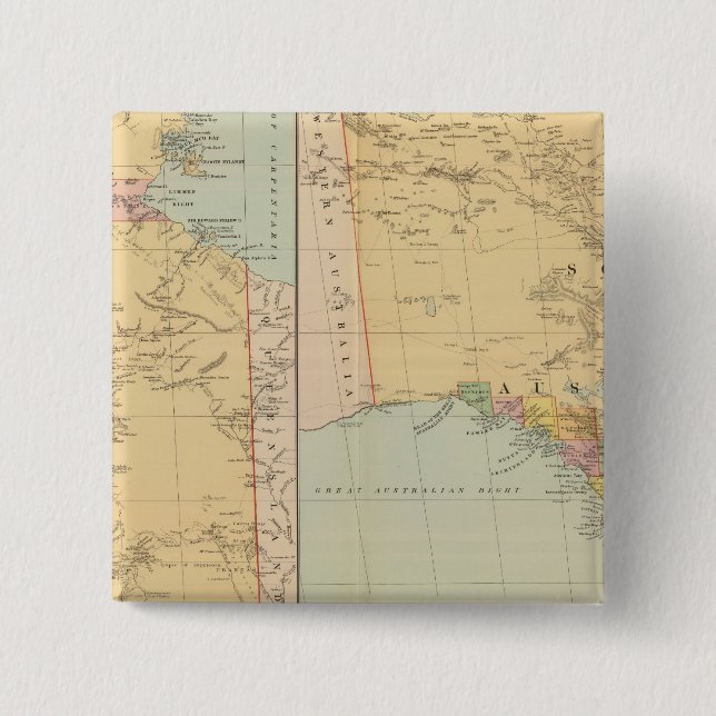 South Australia 2 15 Cm Square Badge (Front)