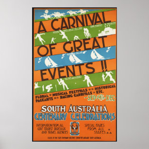 South Australia centenary celebrations Poster