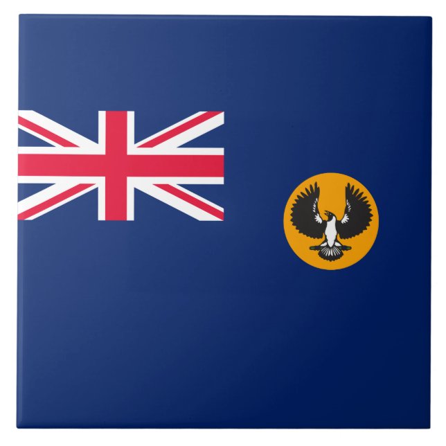 South Australian Flag (Australian State) (SA) Ceramic Tile (Front)