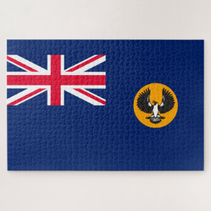 South Australian Flag (Australian State) (SA) Jigsaw Puzzle