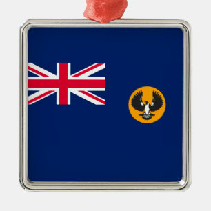 South Australian Flag (Australian State) (SA) Metal Ornament