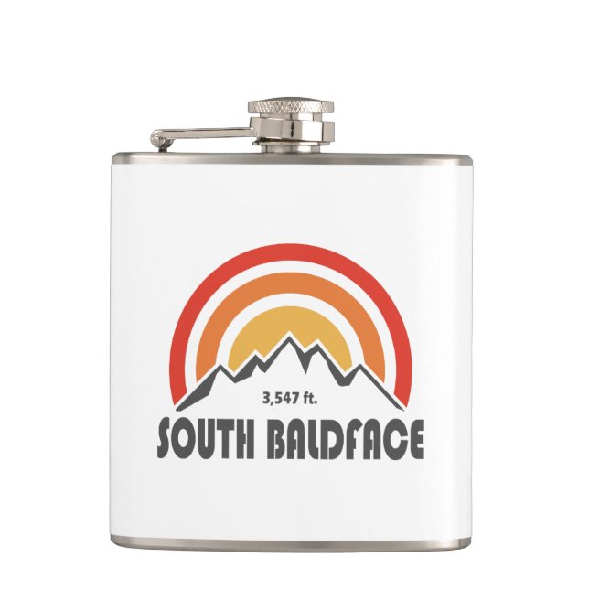 South Baldface New Hampshire Hip Flask (Front)