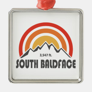 South Baldface New Hampshire Metal Ornament