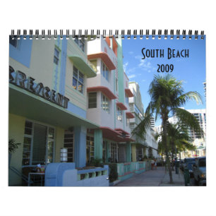 South Beach 2009 Calendar