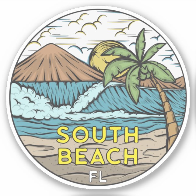 South Beach Florida Vintage (Front)