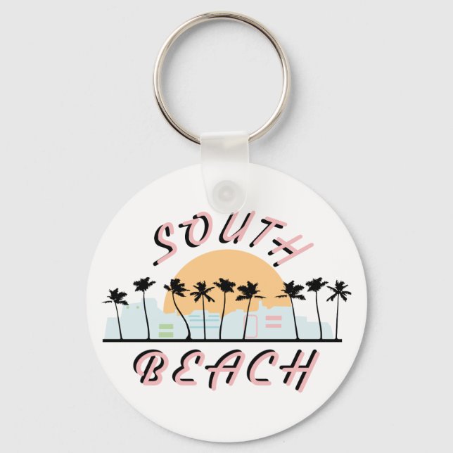 South Beach Key Ring (Front)