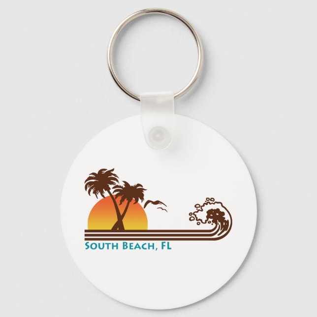 South Beach Key Ring (Front)
