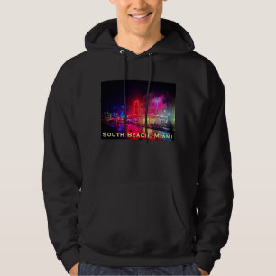 South Beach, Miami, Florida Art Deco Hoodie
