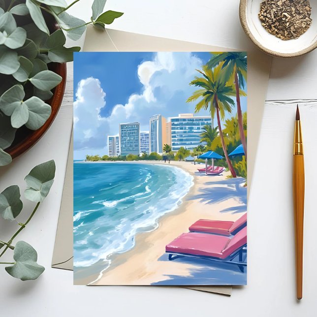 South Beach Miami Florida Postcard (Creator Uploaded)