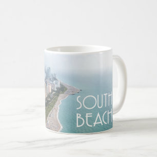 South Beach Miami Florida Shoreline Coffee Mug