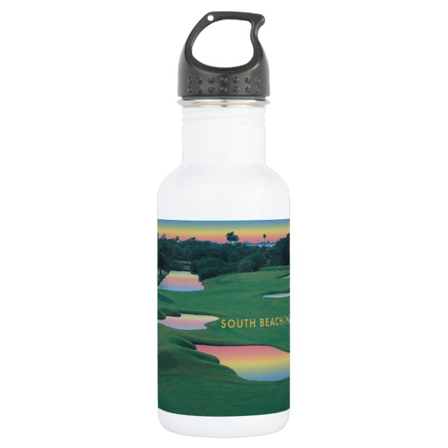 South Beach - Miami GOLF 532 Ml Water Bottle (Front)