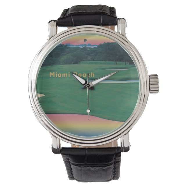 South Beach Miami Golf Watch (Front)
