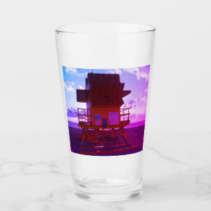 South Beach, Miami Lifeguard Stand (Ocean Rescue) Glass