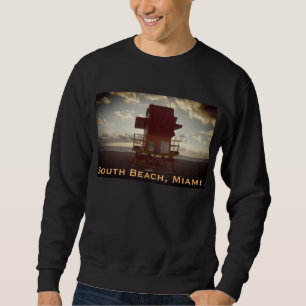 South Beach, Miami Lifeguard Stand (Ocean Rescue) Sweatshirt