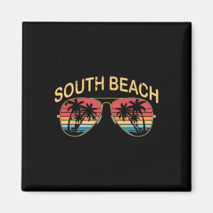 South Beach Miami Men Women Souvenir Surfboard Magnet