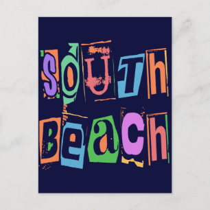 SOUTH BEACH POSTCARD