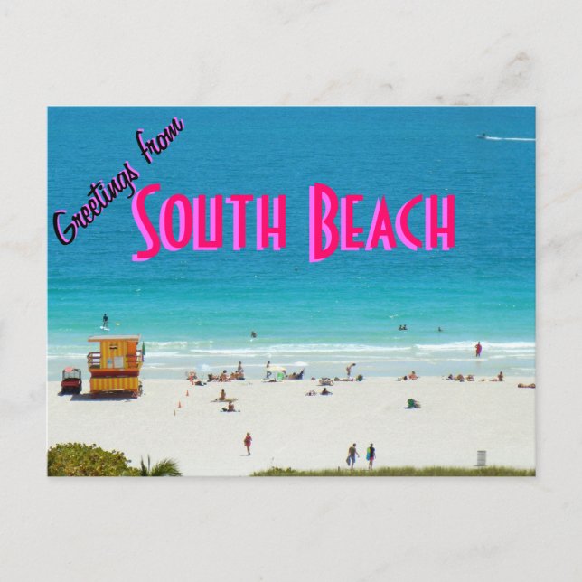 ~South Beach~ POSTCARD (Front)