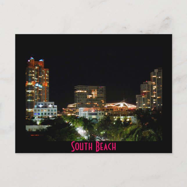 ~South Beach~ SOUTH BEACH, SOFI, POSTCARD (Front)