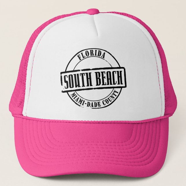 South Beach Title Trucker Hat (Front)
