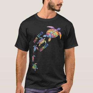 South Beach Tybee Island Georgia Sea Turtle Lover T-Shirt