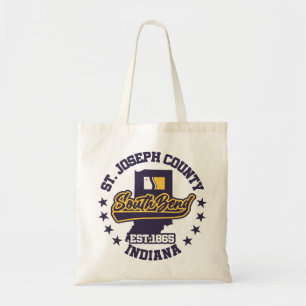South Bend,Indiana Tote Bag
