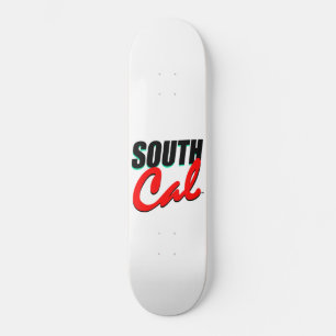 South Cal™ Brand White Skateboard Deck