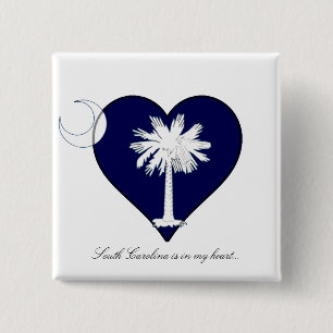South Carolina 15 Cm Square Badge