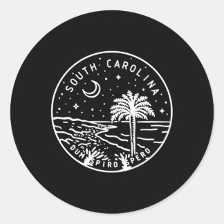 South Carolina 1788 State Of South Carolina Classic Round Sticker