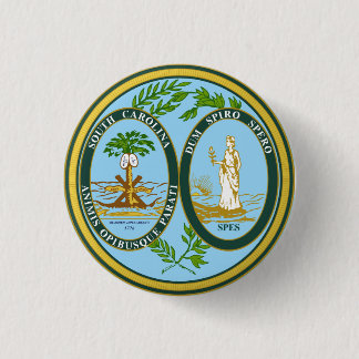 South Carolina 3 Cm Round Badge