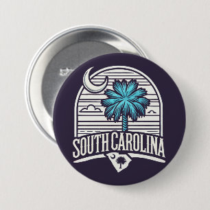 South Carolina 7.5 Cm Round Badge