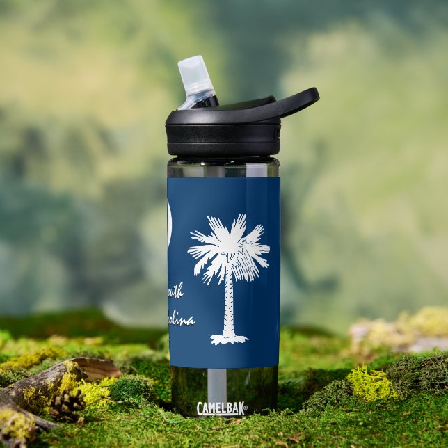 South Carolina bottle, patriotic Carolina Flag Water Bottle (Outdoor)