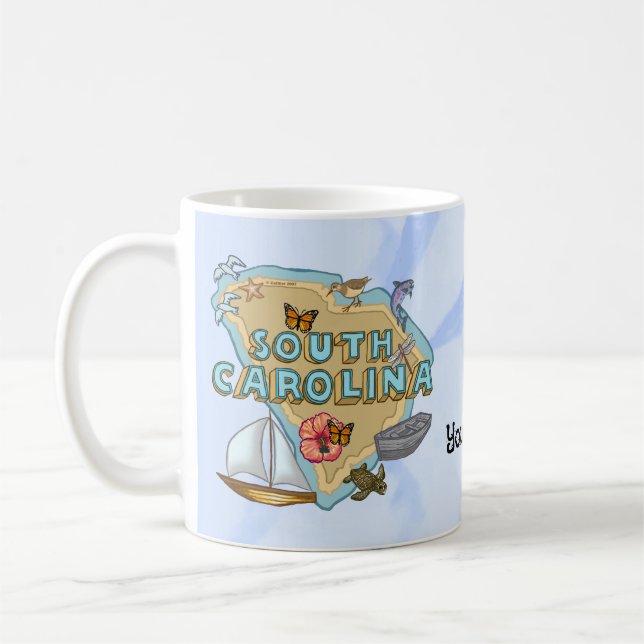 South Carolina Coffee Mug (Left)