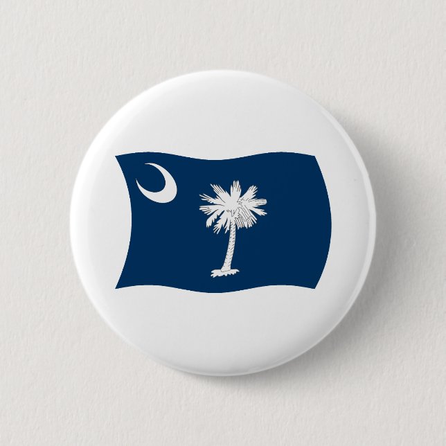 South Carolina Flag Button (Front)