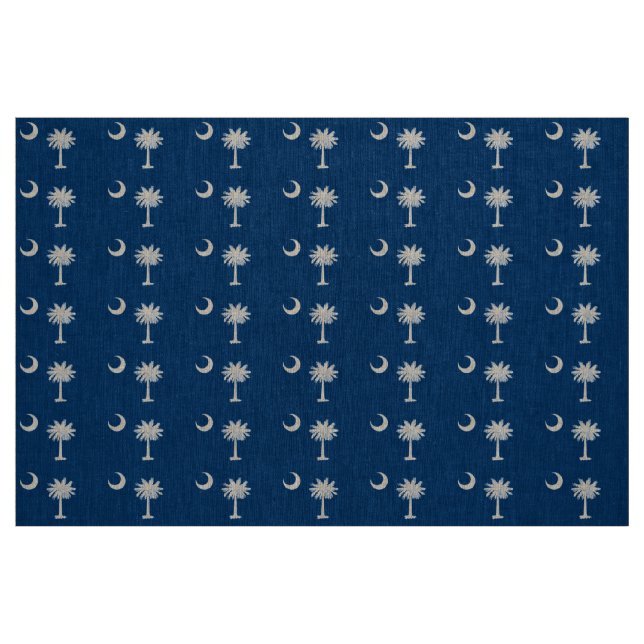 South Carolina Flag Fabric (Fat Quarter)