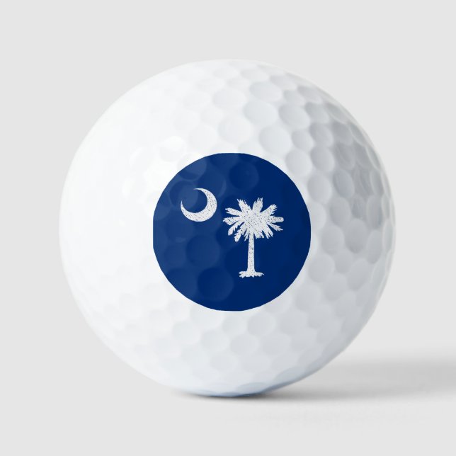 South Carolina Flag Golf Balls (Front)