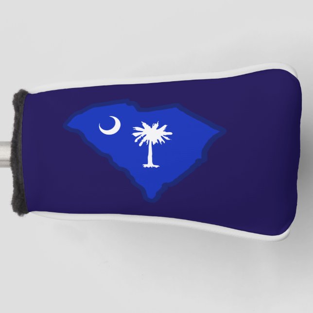 South Carolina Flag   Golf Head Cover (Front)