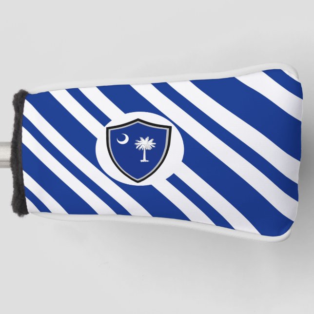 South Carolina flag Golf Head Cover (Front)