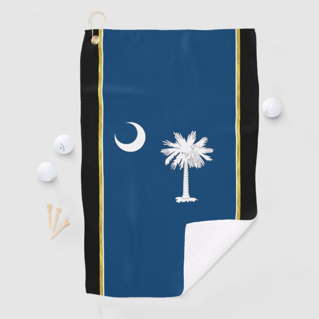 South Carolina flag Golf Towel (InSitu)