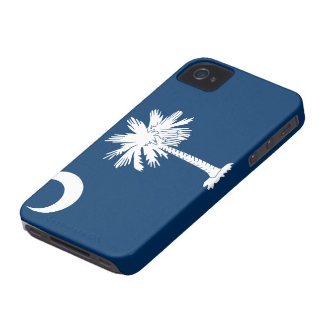 South Carolina Flag iPhone 4 Case (Bottom)