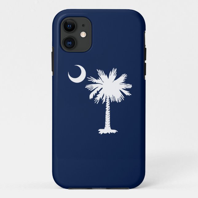 South Carolina Flag iPhone Case (Back)