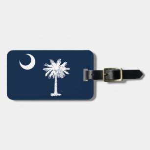 South Carolina Flag Luggage Tag