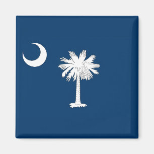 South Carolina Flag Magnet