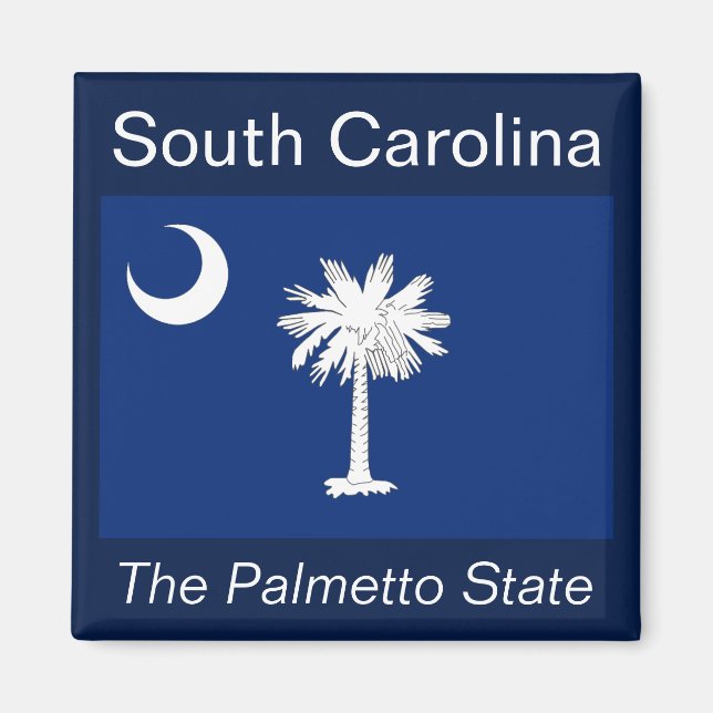 South Carolina Flag Magnet (Front)