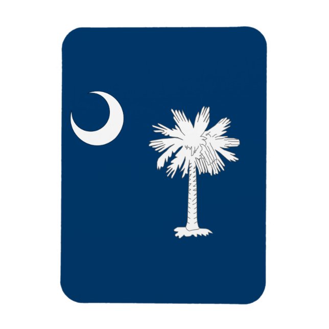 South Carolina flag Magnet (Vertical)