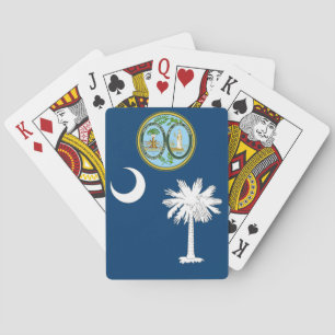 South Carolina flag Playing Cards