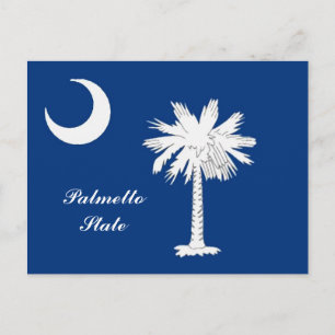 South Carolina Flag Postcard